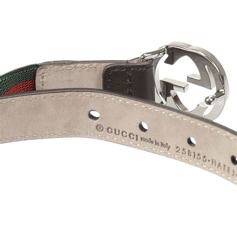 cintura gucci bambina outlet|Cintura in similpelle gg 20mm .